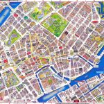 Virtual Interactive 3D Copenhagen Denmark City Center Free Printable   Printable Tourist Map Of Copenhagen