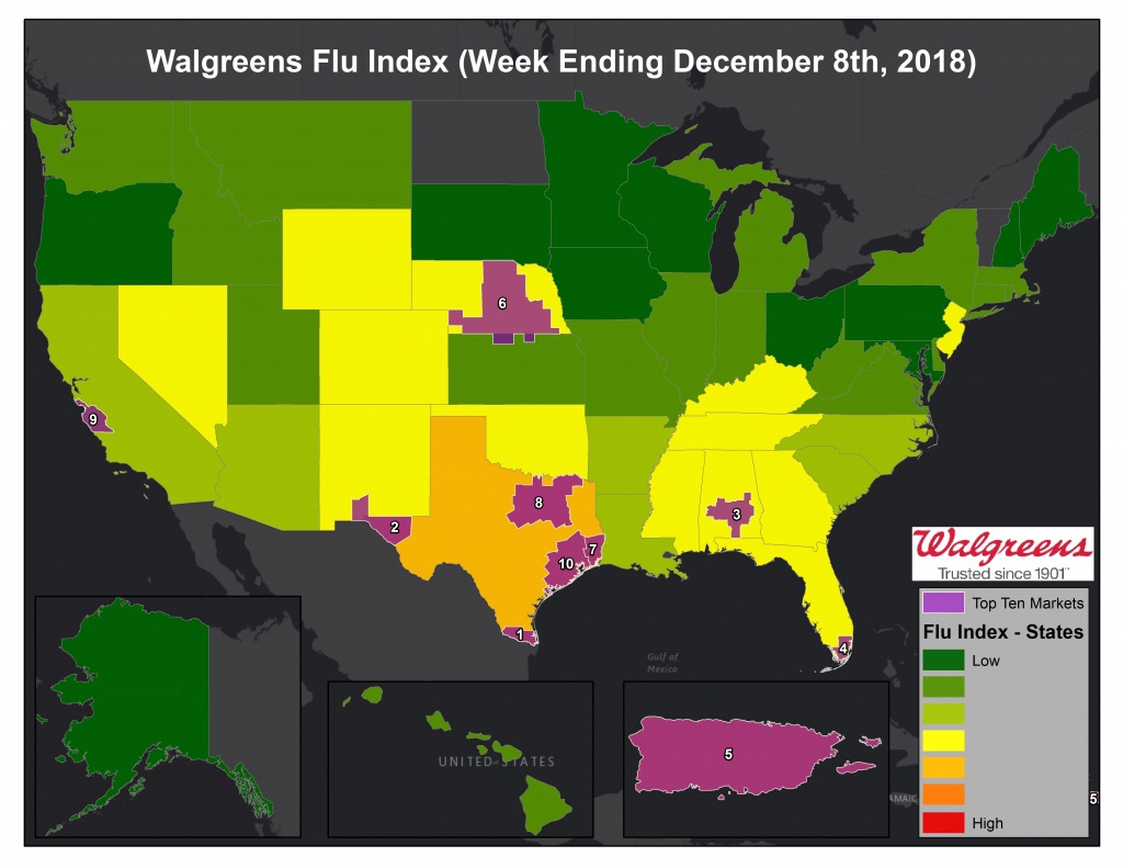 Walgreens Launches Flu Index™ For 2018-2019 Season | Business Wire - Flu Map Florida