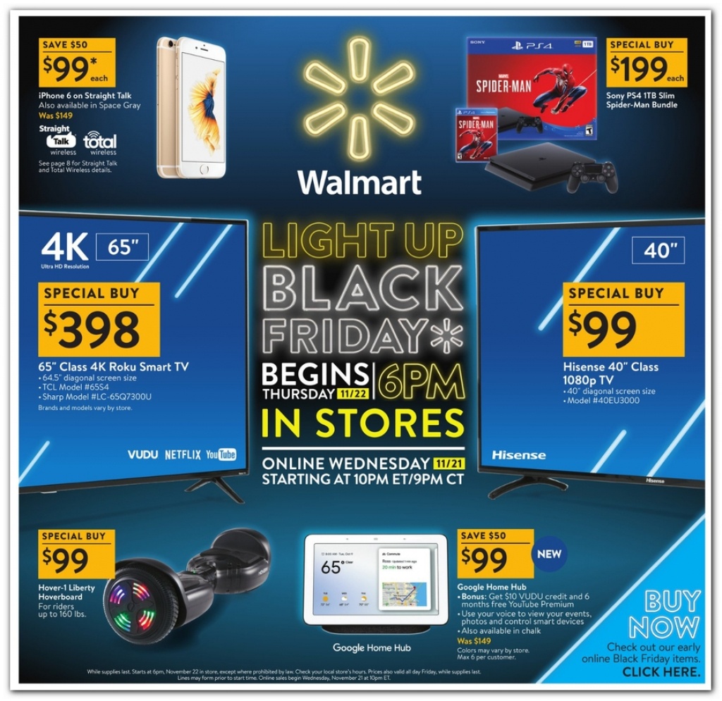 Walmart Black Friday 2019 Ad, Deals And Sales - Printable Walmart Black Friday Map