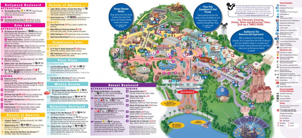 Walt Disney World Map 2014 Printable | Walt Disney World Park And - Walt Disney World Park Maps Printable