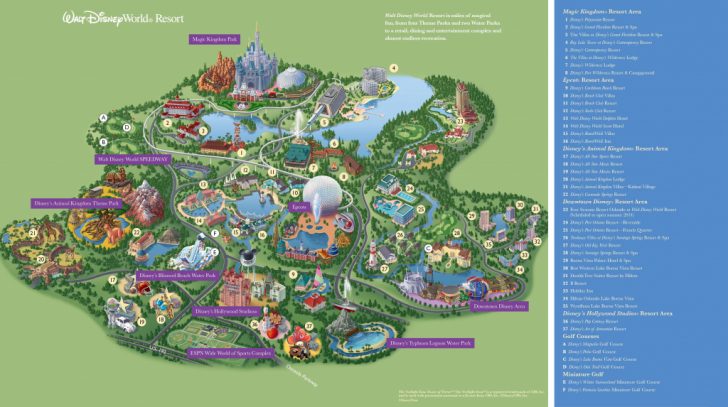 Disney Parks Florida Map