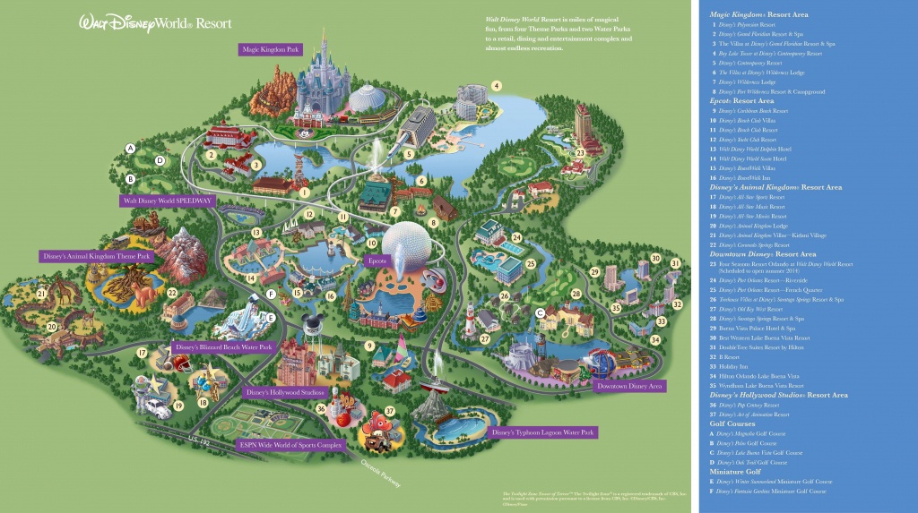 Walt Disney World Maps - Parks And Resorts In 2019 | Travel - Theme - Printable Maps Of Disney World Theme Parks