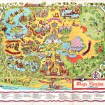 Walt Disney World Souvenir Park Map   Orlando Florida   19… | Flickr   Orlando Florida Parks Map