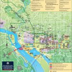 Washington, D.c. Tourist Attractions Map   Arlington Cemetery Printable Map