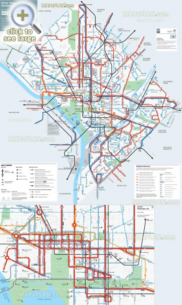 Washington Dc Maps - Top Tourist Attractions - Free, Printable City - Printable Map Of Washington Dc Sites