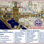 Washington Dc Tourist Map | Tours & Attractions | Dc Walkabout   Washington Dc Map Of Attractions Printable Map