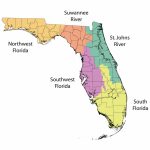 Water Management Districts | Florida Department Of Environmental   Florida Water Hardness Map