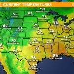 Weather Maps On 10News In Tampa Bay And Sarasota   Florida Weather Map With Temperatures