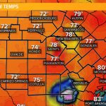 Weather Maps On Kens5 In San Antonio   Texas Weather Map Temps