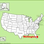Wellington Location On The U.s. Map   Wellington Florida Map