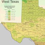 West Texas Plant Hardiness Zone Map • Mapsof   Texas Hardiness Zone Map