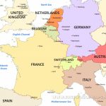 Western Europe Maps  Freeworldmaps   Printable Map Of Western Europe