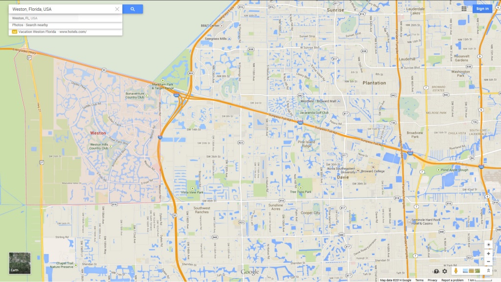 Weston Florida Map - Google Maps Weston Florida