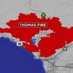 What If The Thomas Fire Burned The Bay Area? | Abc7News   Map Of Thomas Fire In California