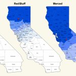 Where Exactly Is Northern California? | Nspr   Divide California Map