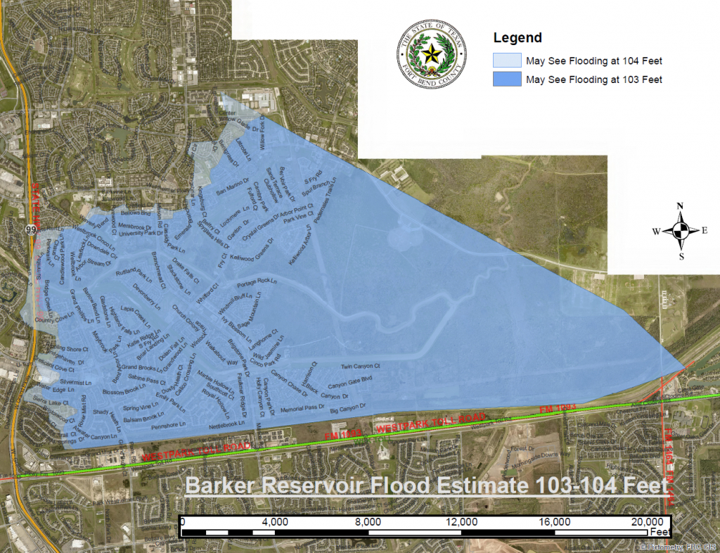 Why Eastern Cinco Ranch Is In Danger Of Flooding - Video - Katy Texas Flooding Map