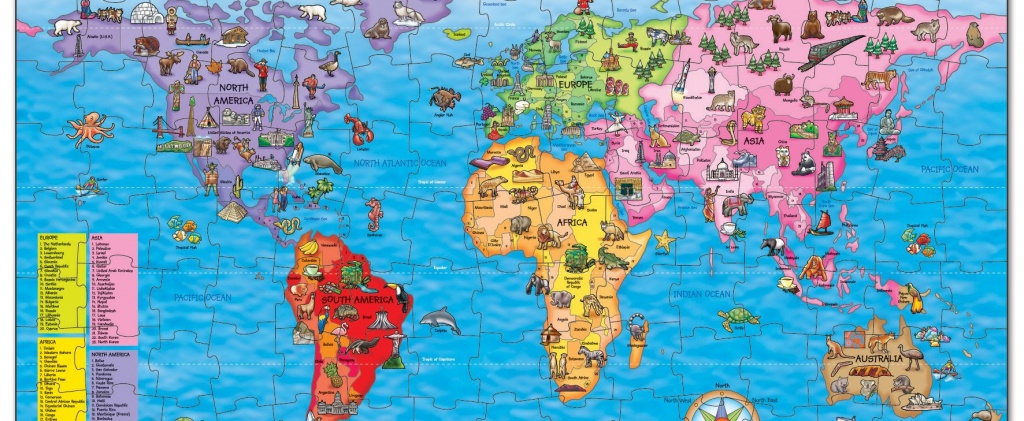 Win A World Map Jigsaw Puzzle | National Geographic Kids - National Geographic World Map Printable