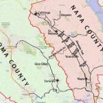 Wine Country Map: Sonoma And Napa Valley   California Wine Country Map