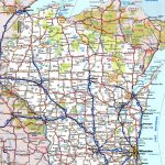 Wisconsin Road Map   Printable Map Of Wisconsin Cities