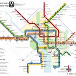 Wmata (Washington Dc) Metro Downtown Loop Line Subway Expansion Map   Washington Dc Subway Map Printable