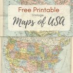 Wonderful Free Printable Vintage Maps To Download | Pages , Pictures   Free Printable Maps