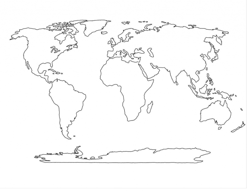 World Map Stencil Printable - Koman.mouldings.co - Printable World Map Outline Ks2