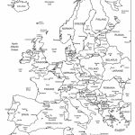 World Regional Europe Printable, Blank Maps • Royalty Free, Jpg   Free Printable Map Of Europe