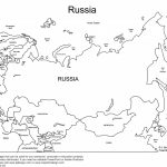 World Regional Printable, Blank Maps • Royalty Free, Jpg   Blank Russia Map Printable