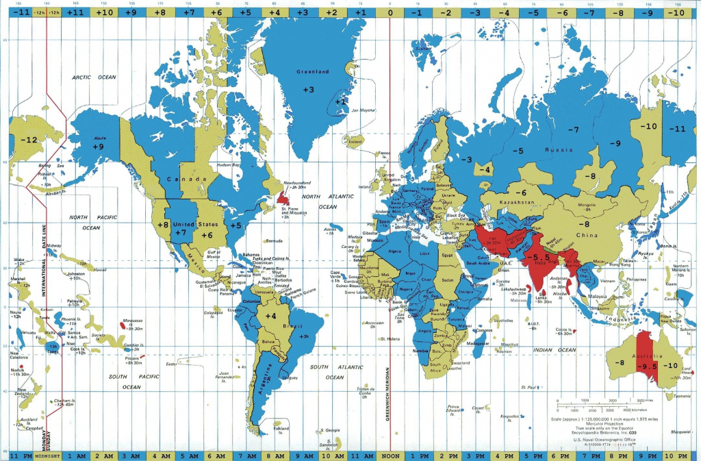 World Time Zones Map Printable Of Us Usa Zone Best With States - Printable World Time Zone Map