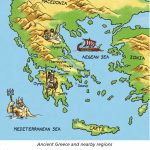 Year 3: Ancient Greece (5 Lessons)   Ancient Greece Map For Kids Printables
