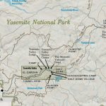 Yosemite National Park Overview Map   My Yosemite Park   Yosemite National Park California Map