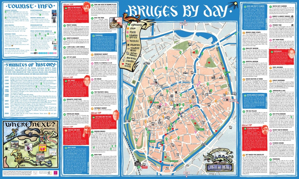 Zeebrugge Belgium Cruise Port Of Call - Printable Street Map Of Bruges