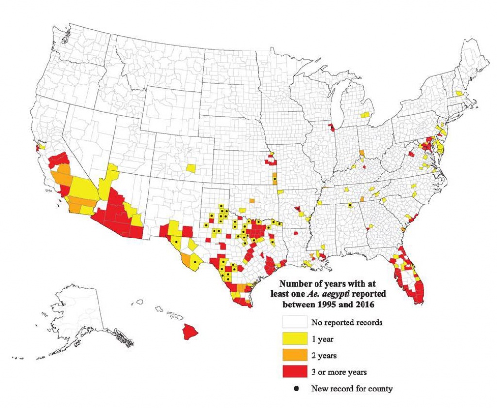 Zika Mosquitoes Are In More Places Than You Thought, Cdc Says | Bed - Zika Virus Texas Map